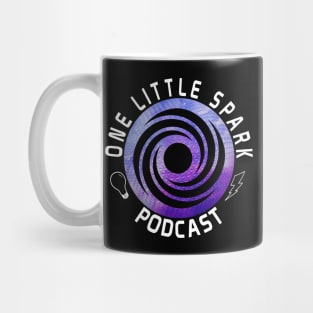 One Little Spark Podcast - White Logo Mug